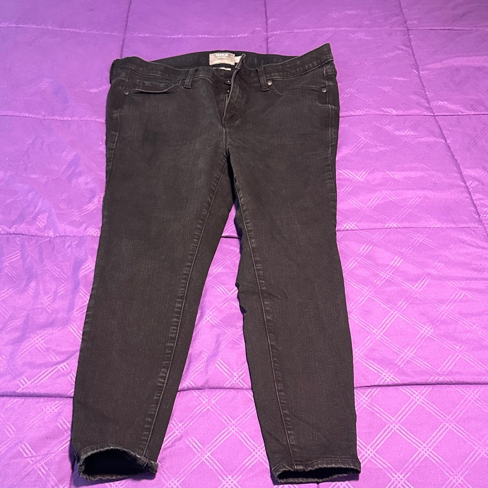 Torrid Charcoal Ankle Jeans